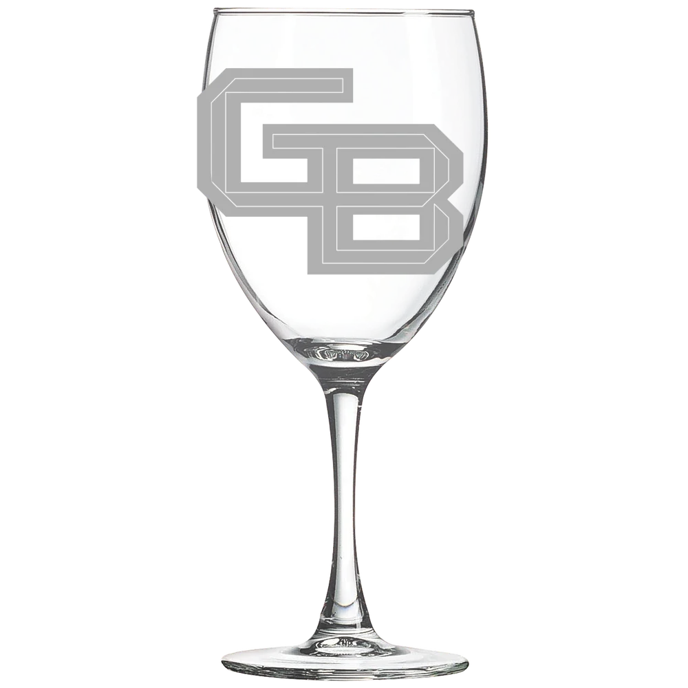 University of Wisconsin-Green Bay Polar Camel 10 1/2 oz. Wine Glass
