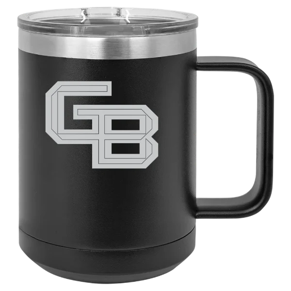 University of Wisconsin-Green Bay Polar Camel 15 oz. Mug with Slider Lid