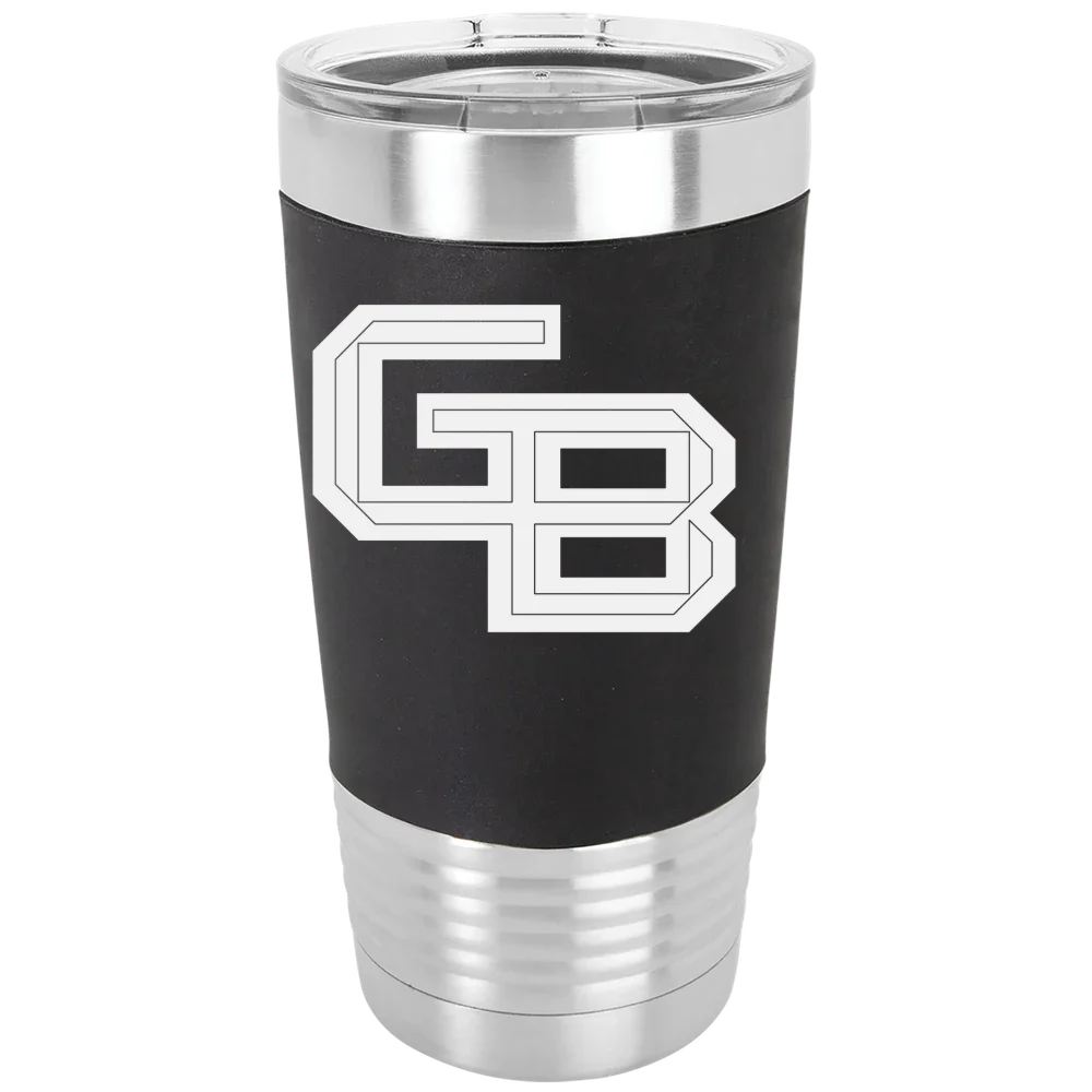 University of Wisconsin-Green Bay Polar Camel 20 oz. Silicone Grip Tumbler with Standard Lid