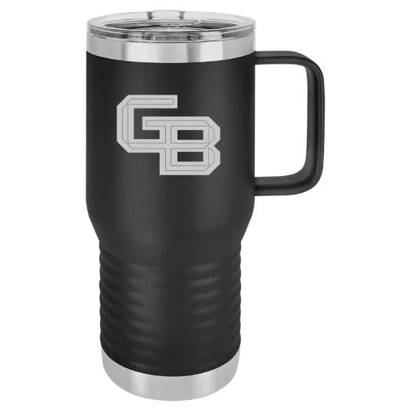 University of Wisconsin-Green Bay Polar Camel 20 oz. Travel Mug with Slider Lid