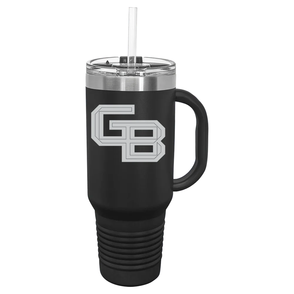 University of Wisconsin-Green Bay Polar Camel 40 oz. Travel Mug with Snap Lid & Straw