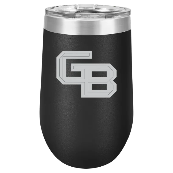 University of Wisconsin-Green Bay Polar Camel 16 oz. Stemless Wine Tumbler