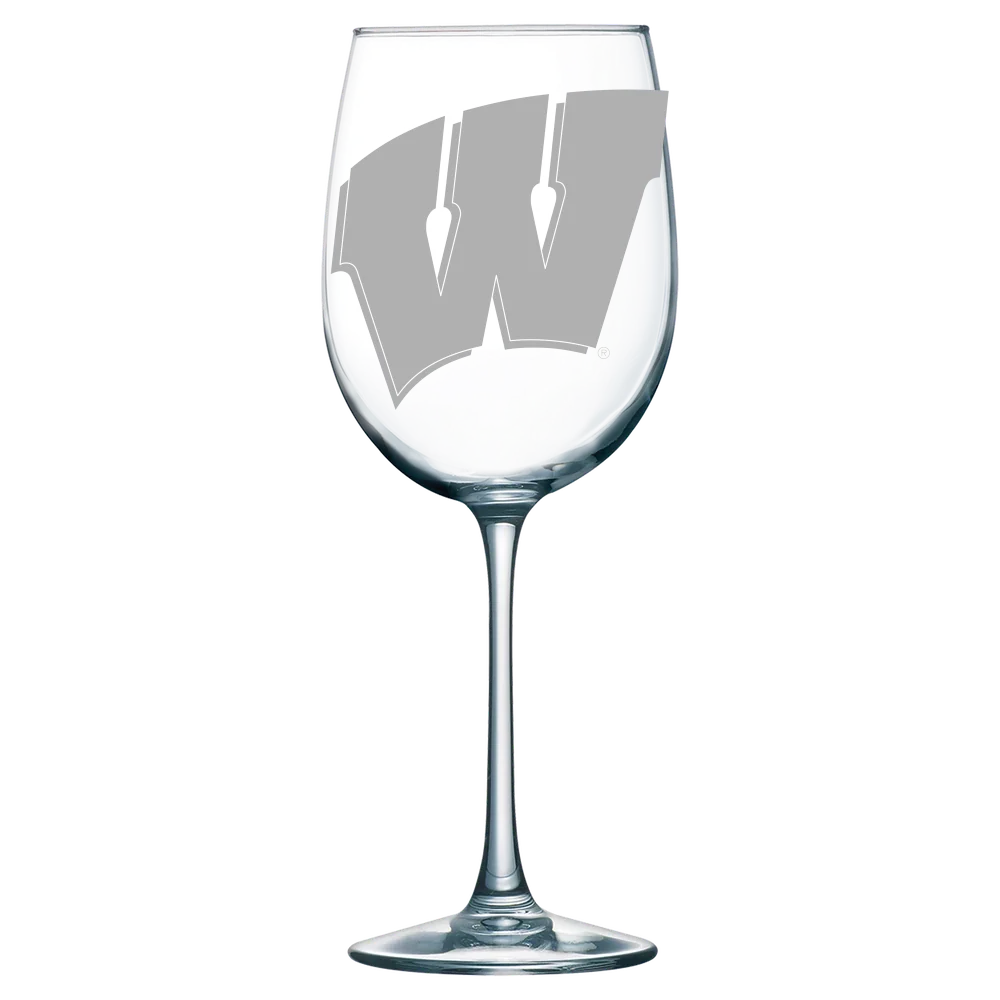 University of Wisconsin-Madison Polar Camel 19 oz. Wine Glass
