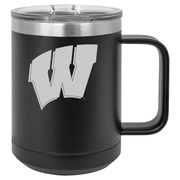 University of Wisconsin-Madison Polar Camel 15 oz. Mug with Slider Lid