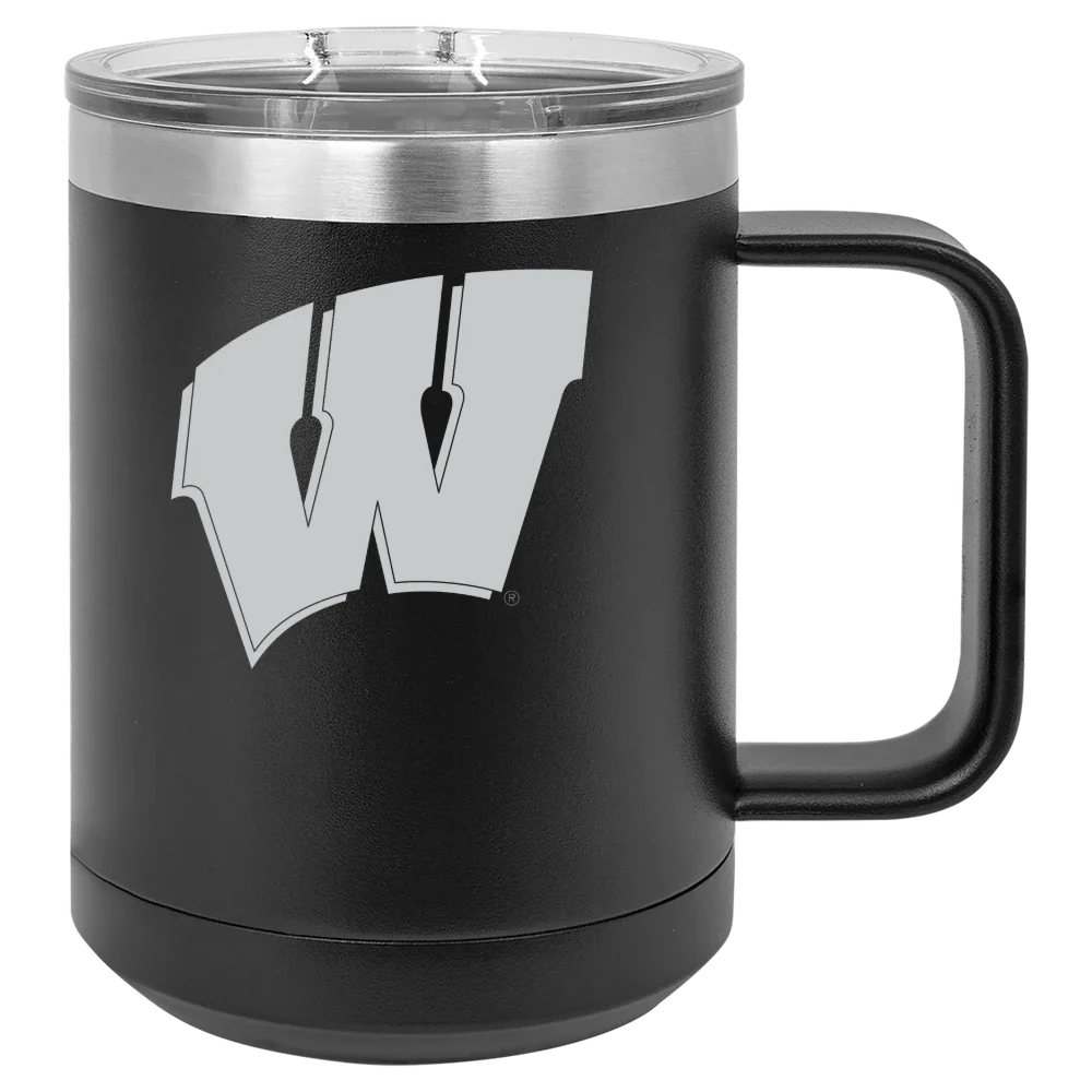 University of Wisconsin-Madison Polar Camel 15 oz. Mug with Slider Lid