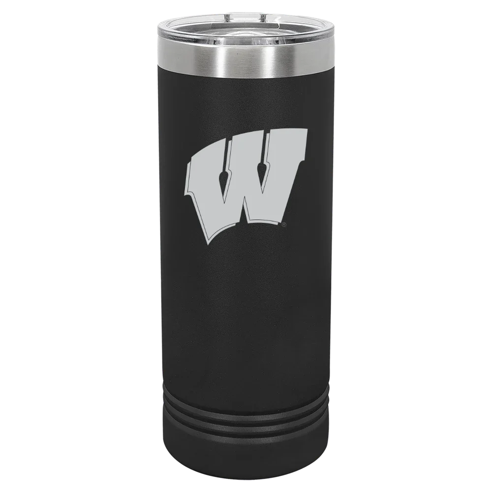 University of Wisconsin-Madison Polar Camel 22 oz. Skinny Tumbler with Slider Lid