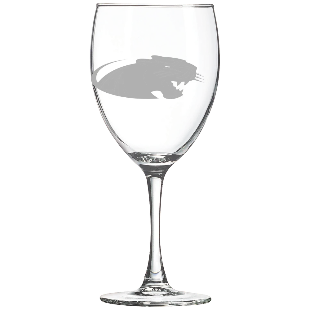 University of Wisconsin-Milwaukee Polar Camel 10 1/2 oz. Wine Glass