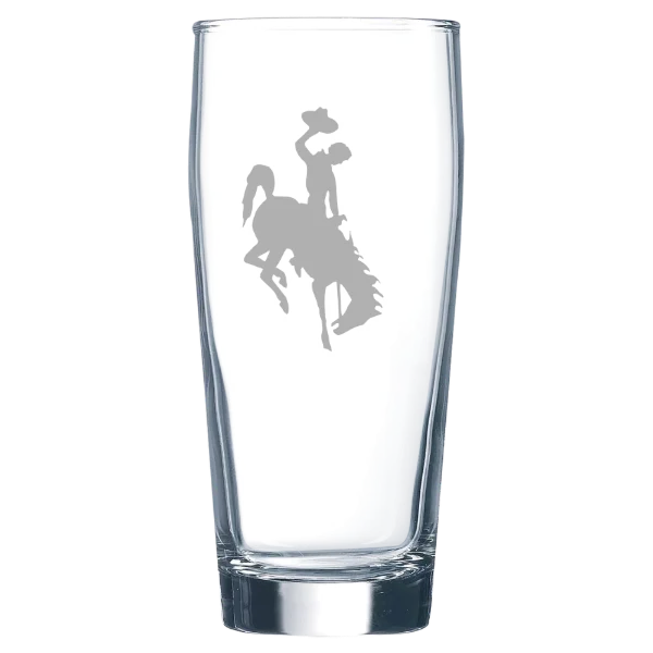 University of Wyoming Polar Camel 16 oz. Willi Becher Beer Glass