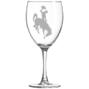 University of Wyoming Polar Camel 10 1/2 oz. Wine Glass