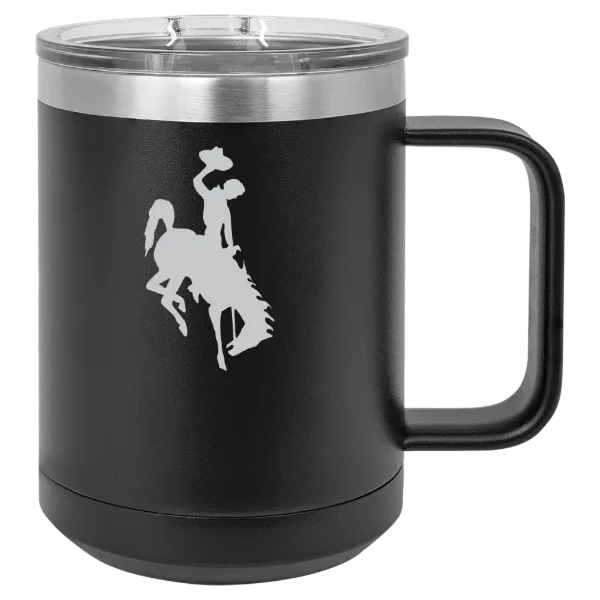 University of Wyoming Polar Camel 15 oz. Mug with Slider Lid