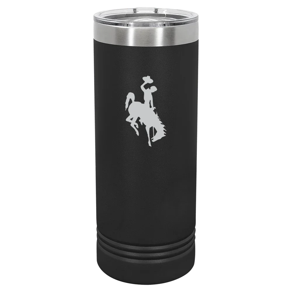 University of Wyoming Polar Camel 22 oz. Skinny Tumbler with Slider Lid