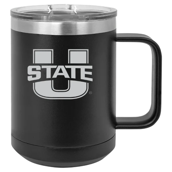 Utah State University Polar Camel 15 oz. Mug with Slider Lid