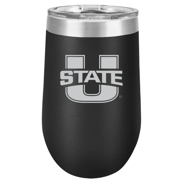 Utah State University Polar Camel 16 oz. Stemless Wine Tumbler
