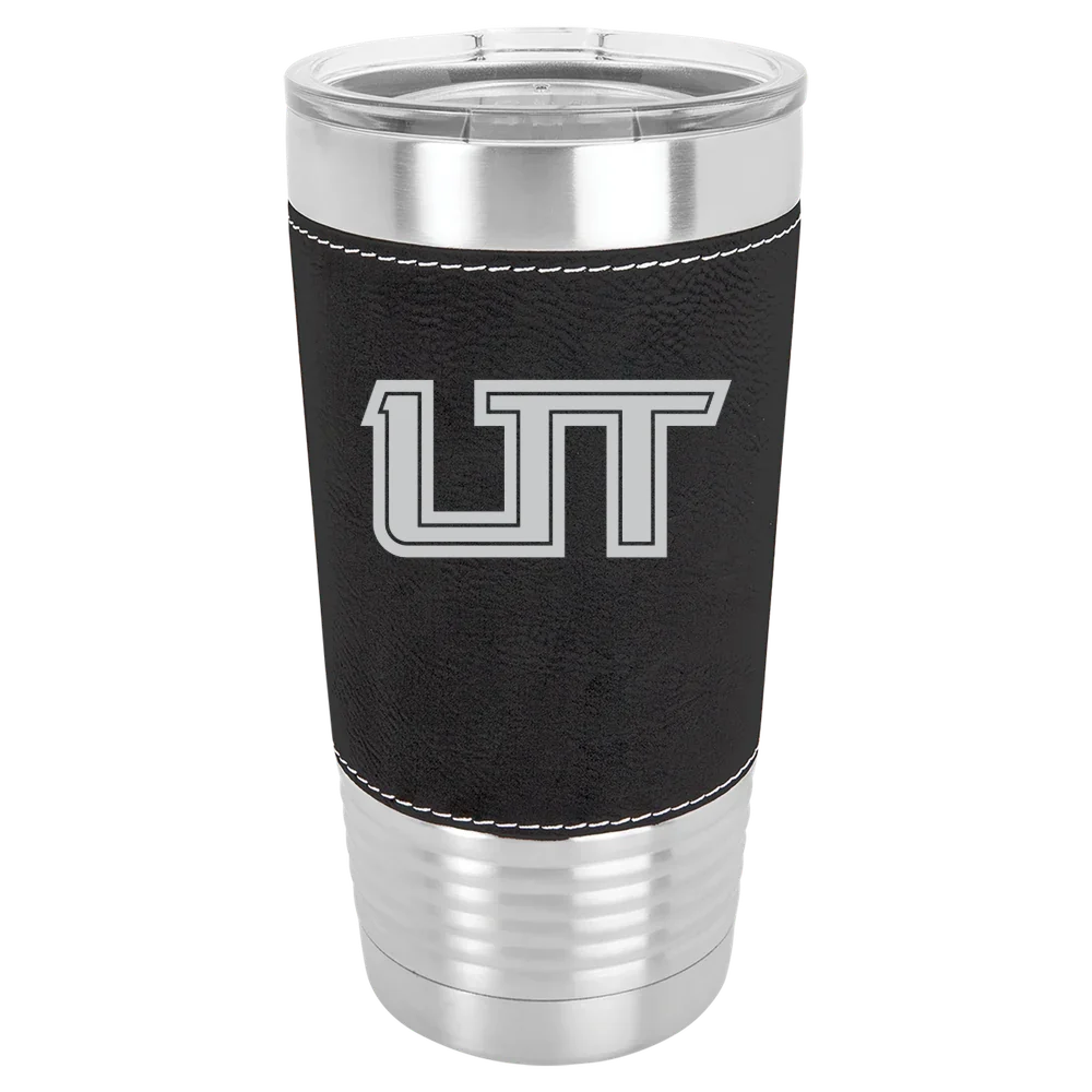 Utah Tech University Polar Camel 20 oz. Leatherette Grip Tumbler with Standard Lid
