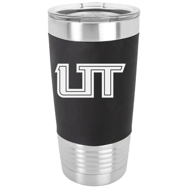 Utah Tech University Polar Camel 20 oz. Silicone Grip Tumbler with Standard Lid
