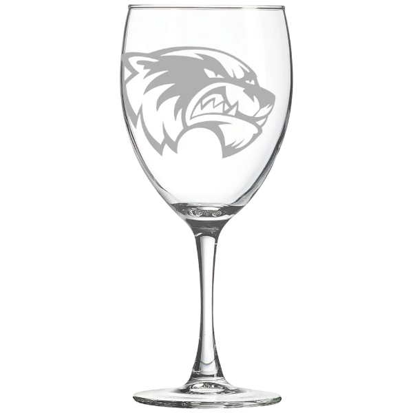 Utah Valley University Polar Camel 10 1/2 oz. Wine Glass