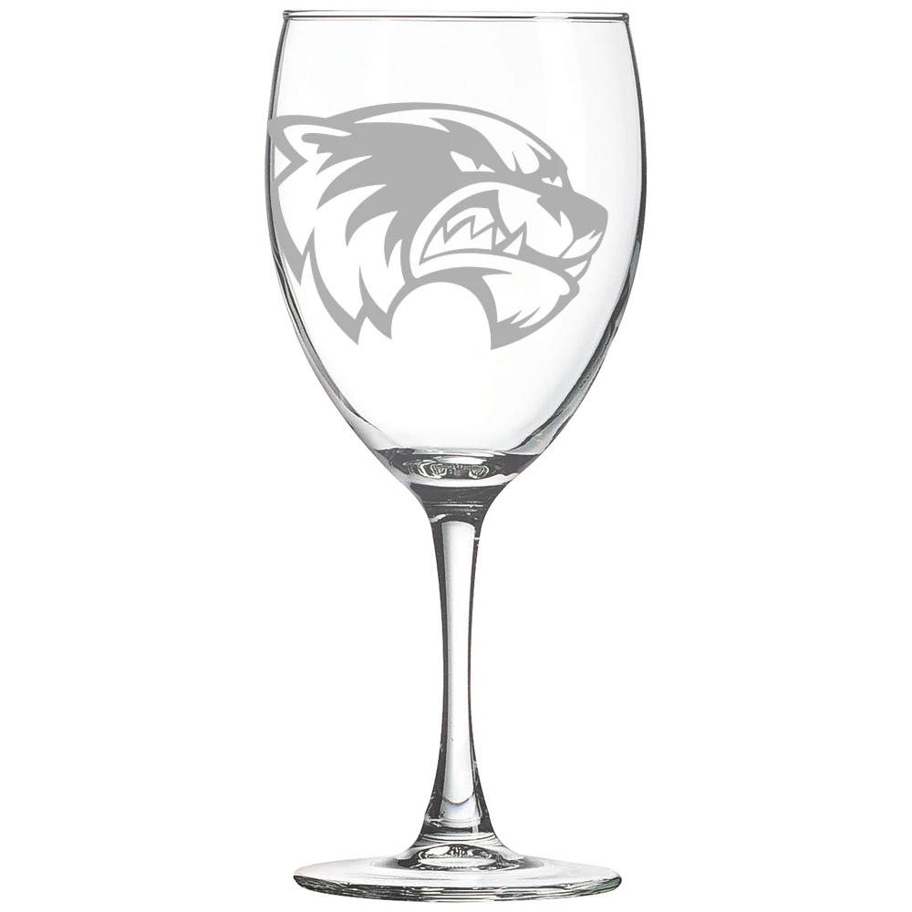 Utah Valley University Polar Camel 10 1/2 oz. Wine Glass