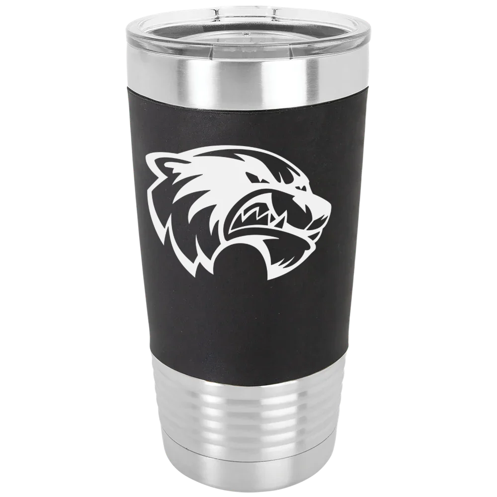 Utah Valley University Polar Camel 20 oz. Silicone Grip Tumbler with Standard Lid
