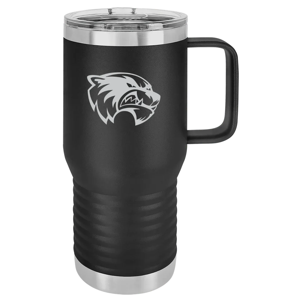 Utah Valley University Polar Camel 20 oz. Travel Mug with Slider Lid