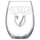 Valparaiso University Polar Camel 15 oz. Stemless Wine Glass
