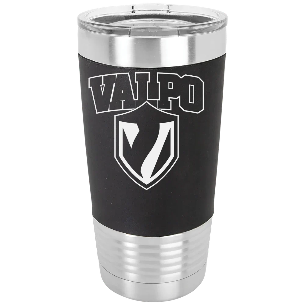 Valparaiso University Polar Camel 20 oz. Silicone Grip Tumbler with Standard Lid