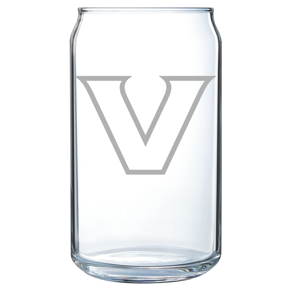 Vanderbilt University Polar Camel 16 oz. Can Glass