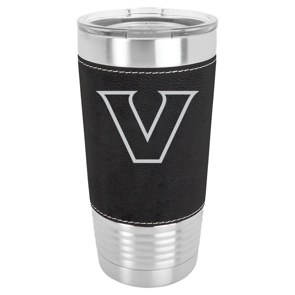 Vanderbilt University Polar Camel 20 oz. Leatherette Grip Tumbler with Standard Lid