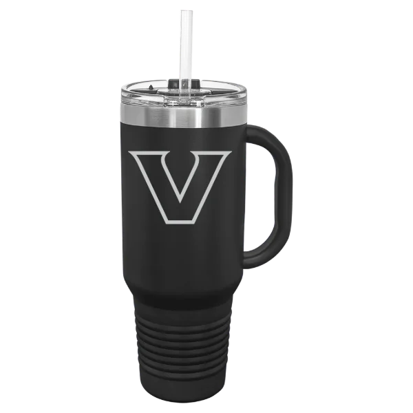 Vanderbilt University Polar Camel 40 oz. Travel Mug with Snap Lid & Straw