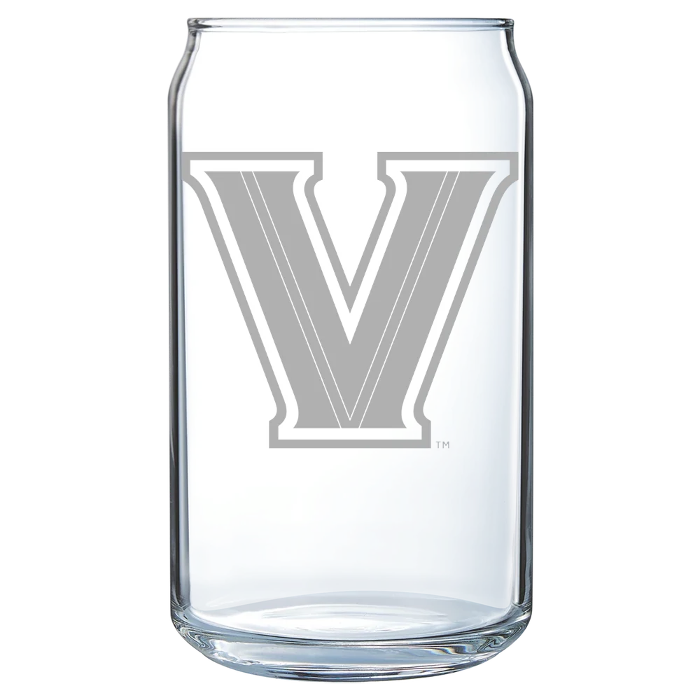 Villanova University Polar Camel 16 oz. Can Glass