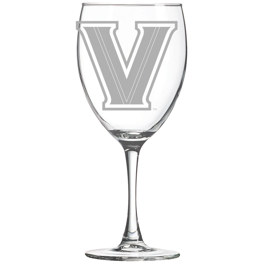 Villanova University Polar Camel 10 1/2 oz. Wine Glass