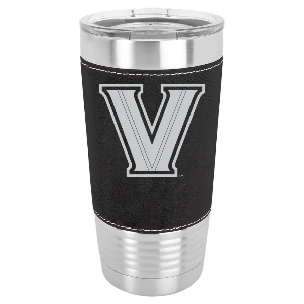 Villanova University Polar Camel 20 oz. Leatherette Grip Tumbler with Standard Lid