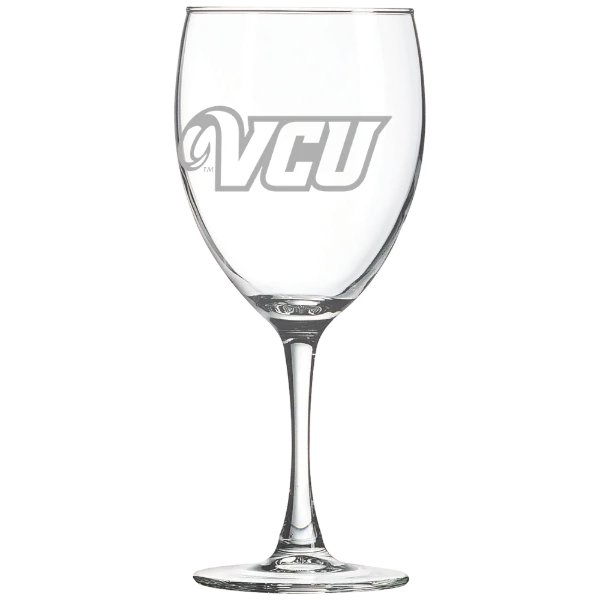 Virginia Commonwealth University Polar Camel 10 1/2 oz. Wine Glass