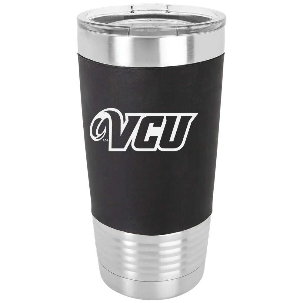 Virginia Commonwealth University Polar Camel 20 oz. Silicone Grip Tumbler with Standard Lid