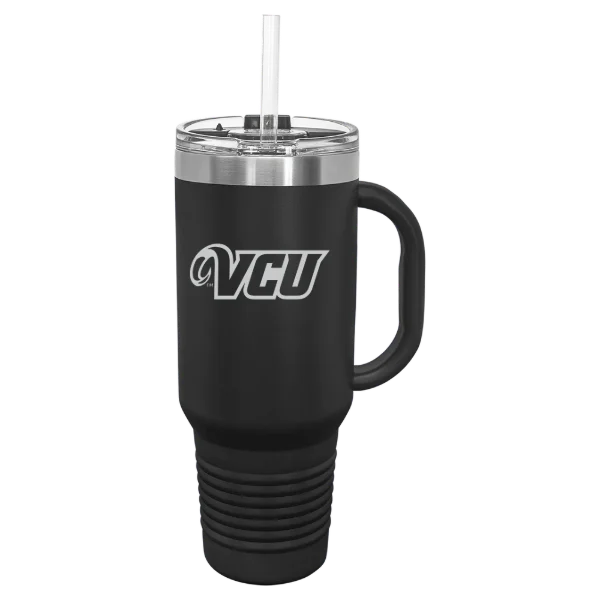 Virginia Commonwealth University Polar Camel 40 oz. Travel Mug with Snap Lid & Straw