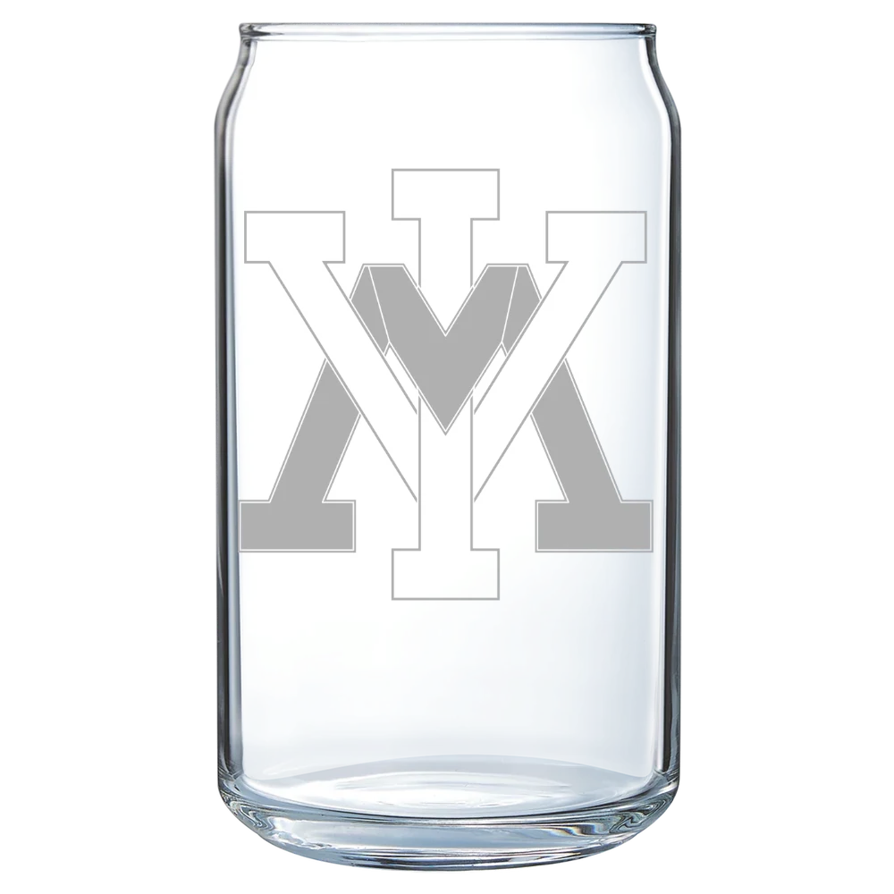 Virginia Military Institute Polar Camel 16 oz. Can Glass