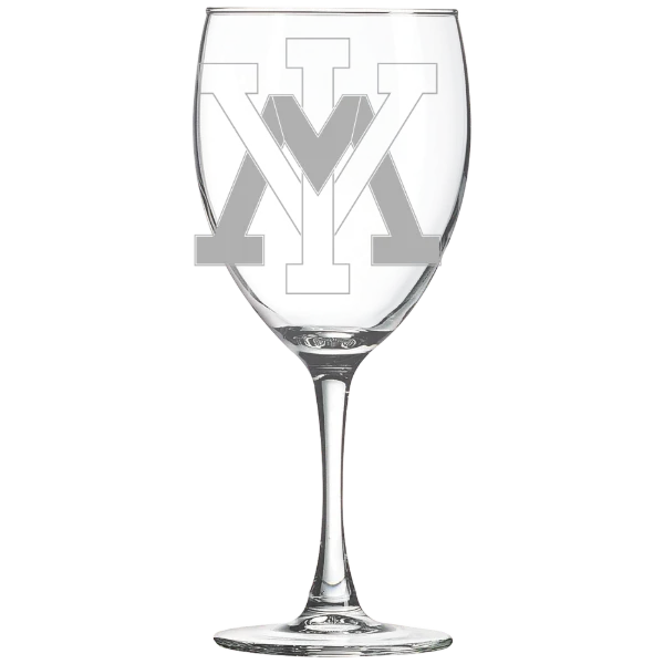 Virginia Military Institute Polar Camel 10 1/2 oz. Wine Glass