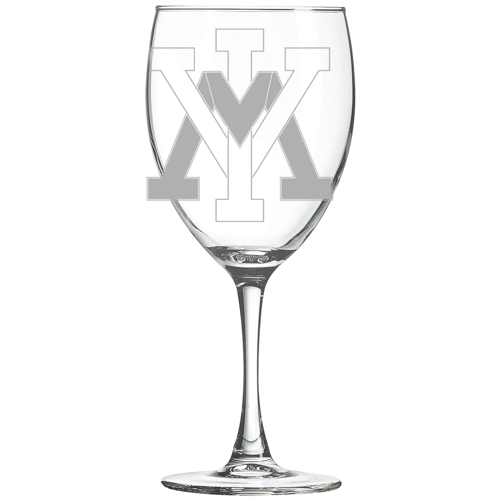 Virginia Military Institute Polar Camel 10 1/2 oz. Wine Glass