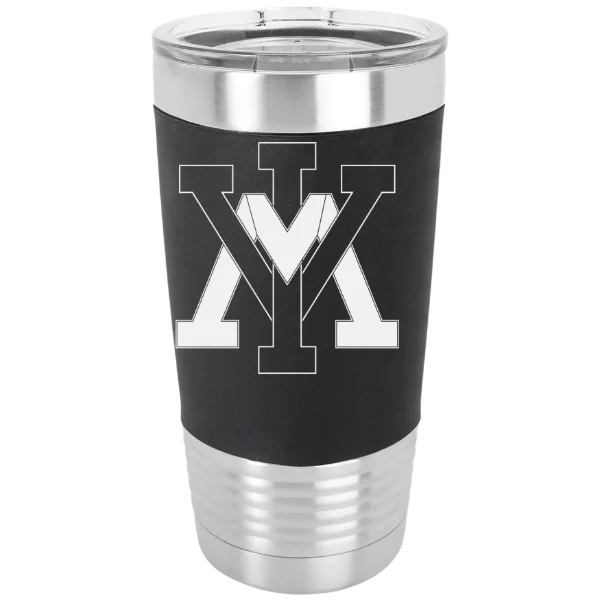 Virginia Military Institute Polar Camel 20 oz. Silicone Grip Tumbler with Standard Lid