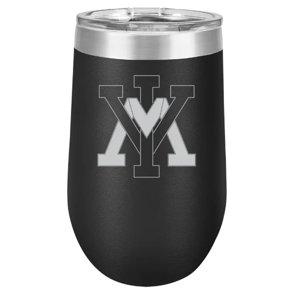 Virginia Military Institute Polar Camel 16 oz. Stemless Wine Tumbler