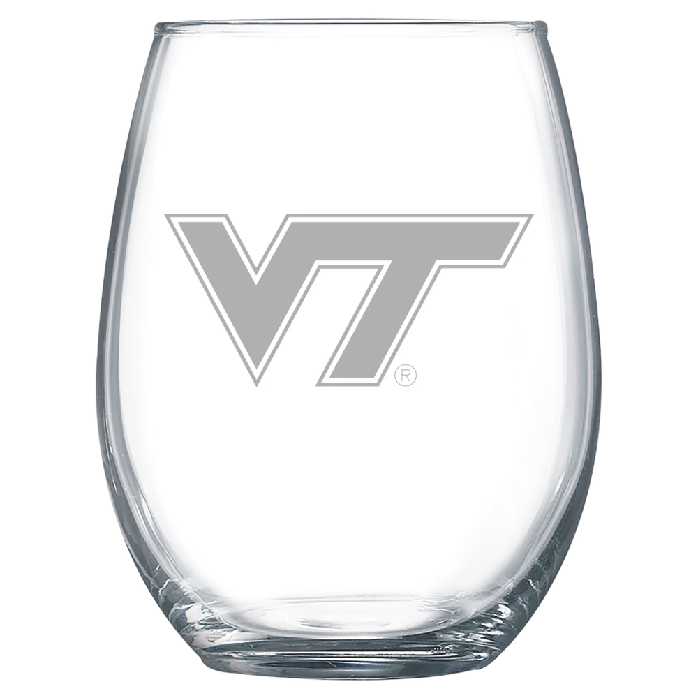Virginia Polytechnic Institute and State University Polar Camel 15 oz. Stemless Wine Glass