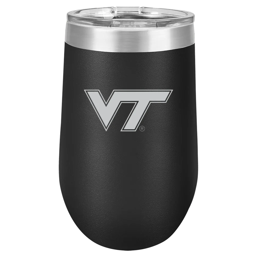 Virginia Polytechnic Institute and State University Polar Camel 16 oz. Stemless Wine Tumbler