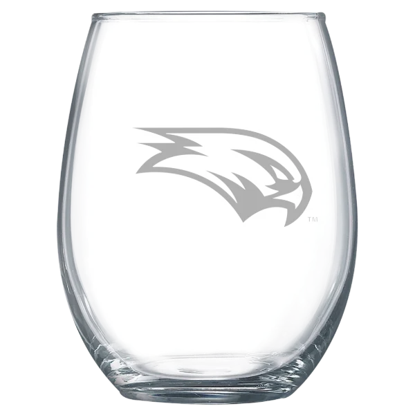 Wagner College Polar Camel 15 oz. Stemless Wine Glass