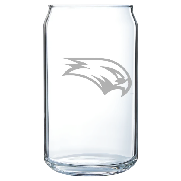 Wagner College Polar Camel 16 oz. Can Glass