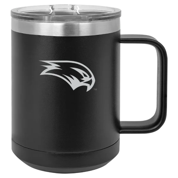 Wagner College Polar Camel 15 oz. Mug with Slider Lid