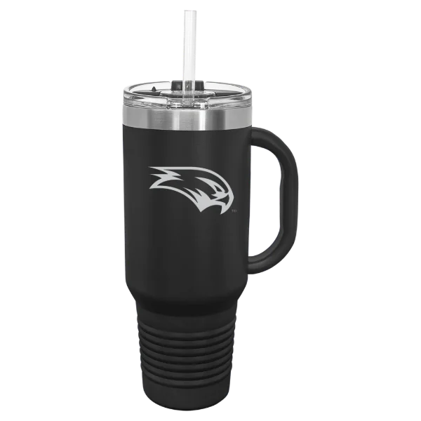 Wagner College Polar Camel 40 oz. Travel Mug with Snap Lid & Straw