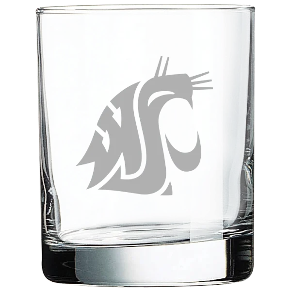Washington State University Polar Camel 10 1/2 oz. On The Rocks Glass