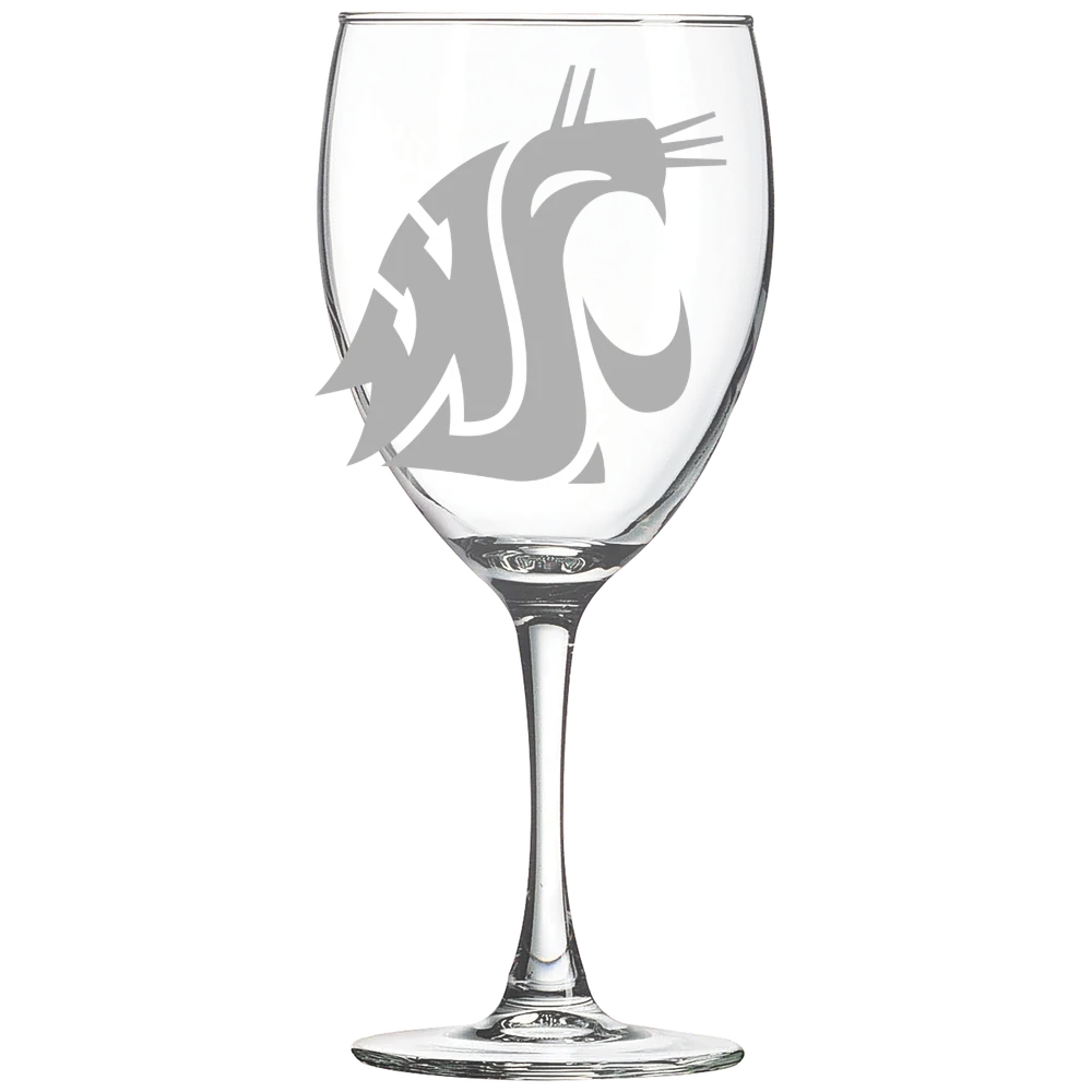 Washington State University Polar Camel 10 1/2 oz. Wine Glass