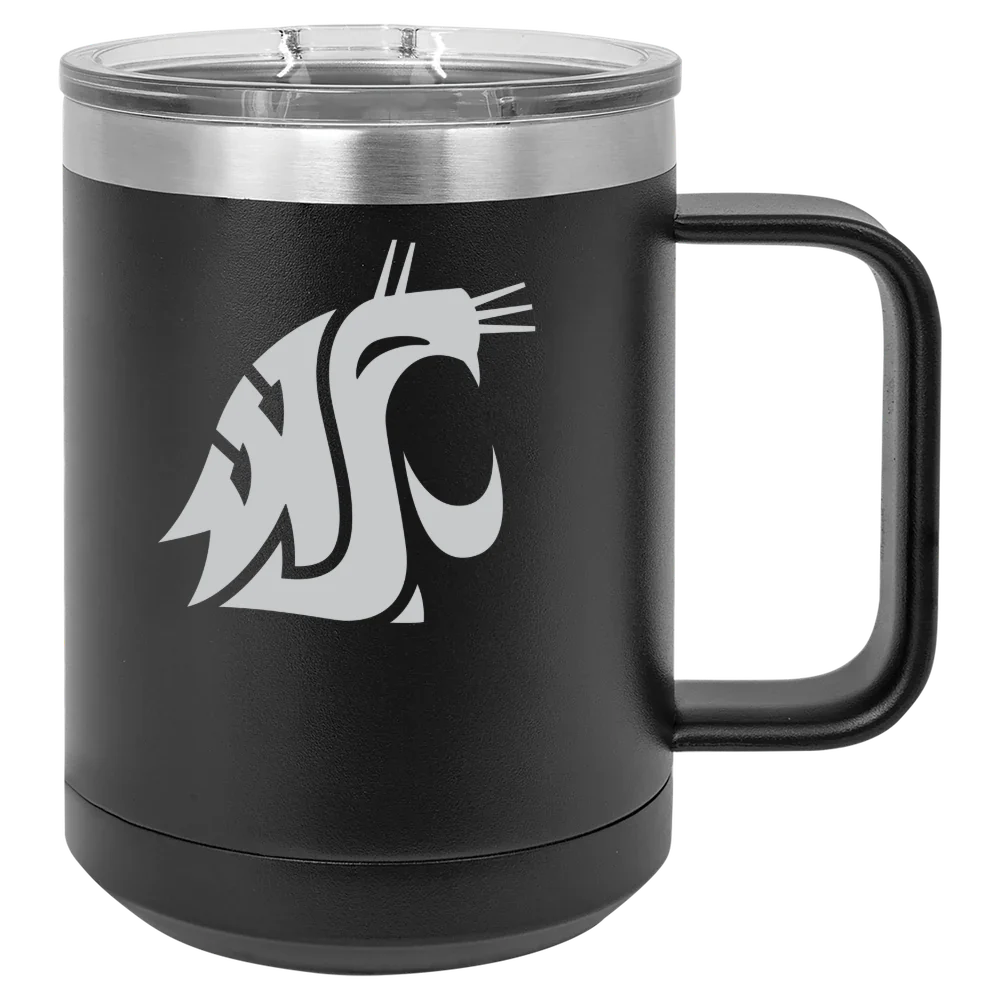 Washington State University Polar Camel 15 oz. Mug with Slider Lid