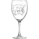 Weber State University Polar Camel 10 1/2 oz. Wine Glass