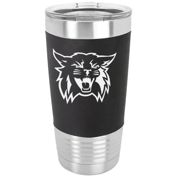 Weber State University Polar Camel 20 oz. Silicone Grip Tumbler with Standard Lid